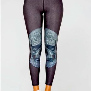 Terez Crystal Hi-Shine leggings. Like new. Wore once